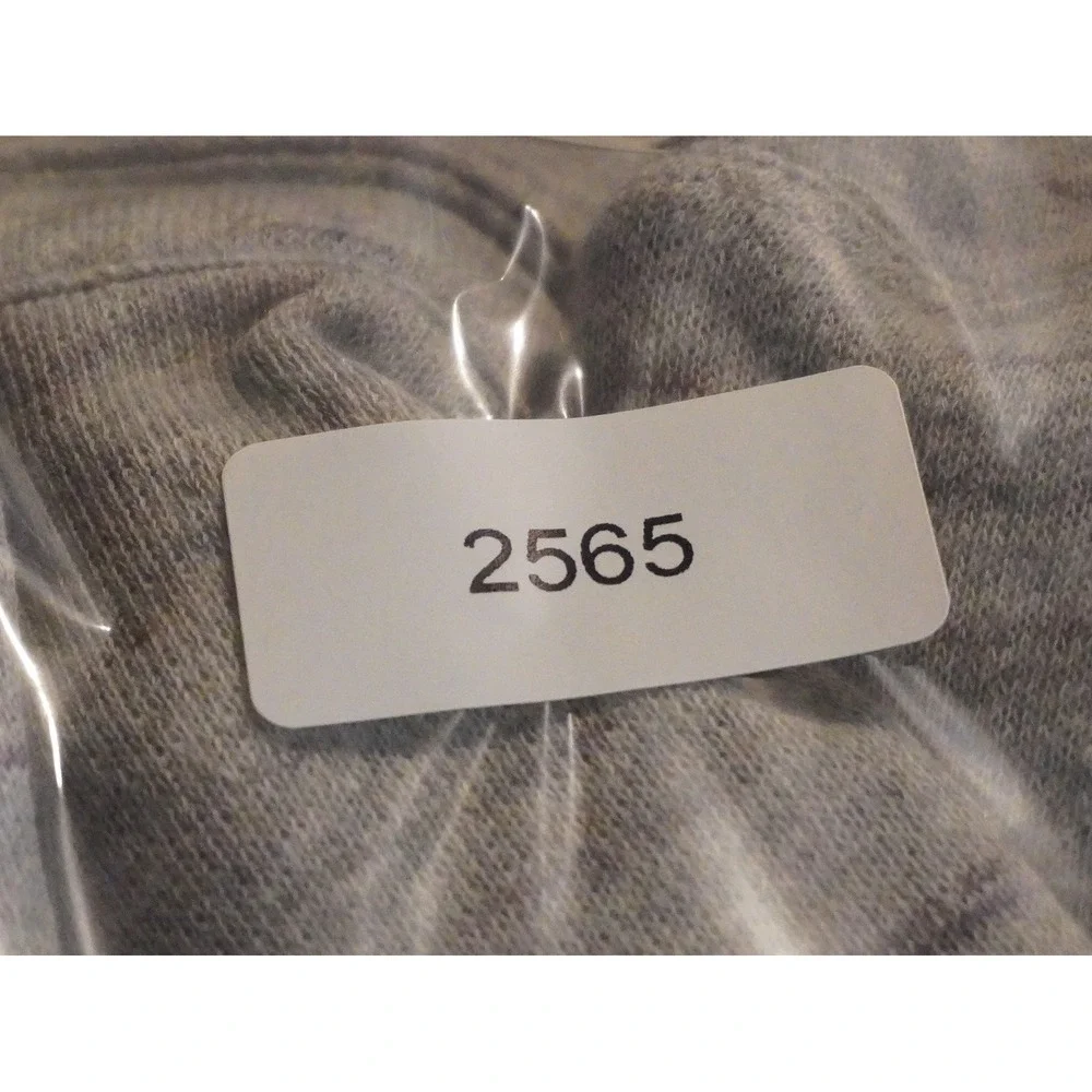 Cabi Jacket Gray Space Dye Moto Womens Small Asymmetrical Snap Zip Knit‎